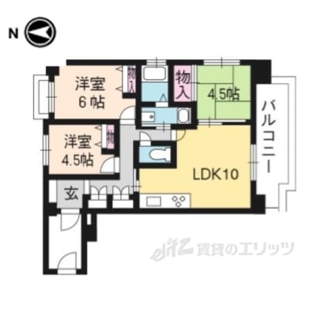 Preview floorplan of Nanzenji Higashiyama ✨[RT]