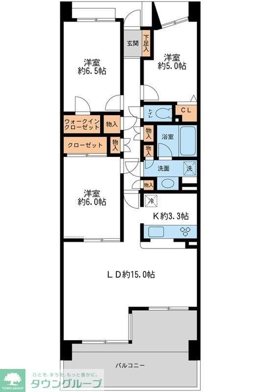 Preview floorplan of 🌸TC - Ribest Nishichiba