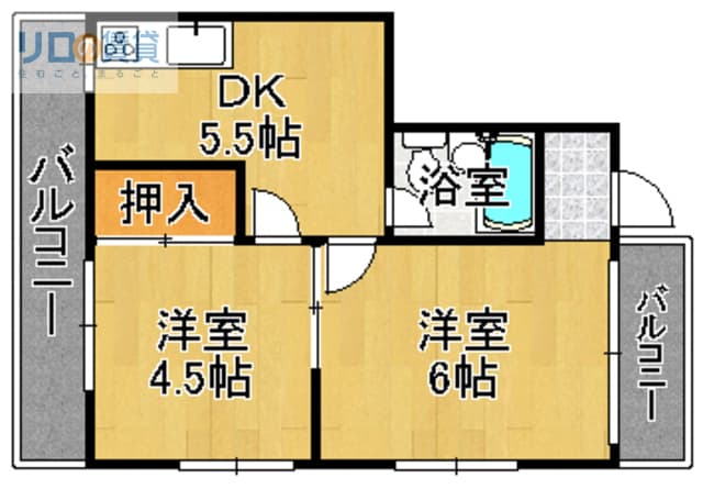 Preview floorplan of Takarazuka Harmony Heights ✨[RT]