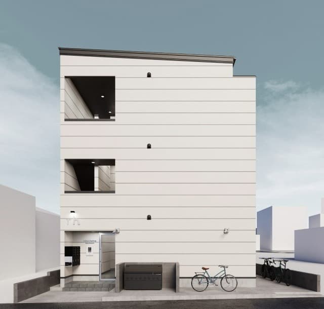 Main exterior of Rb Hezelih Flat Nakaurawa