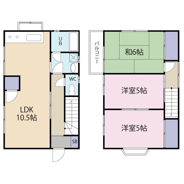 Preview floorplan of Nakao 2019 House No. 2 (Rental House) ✨[RT]