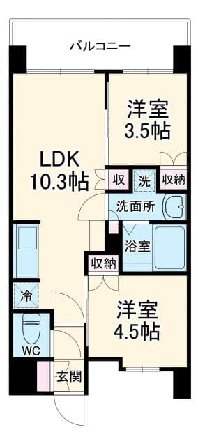 Preview floorplan of 🌷TC - Open Bloom Futako