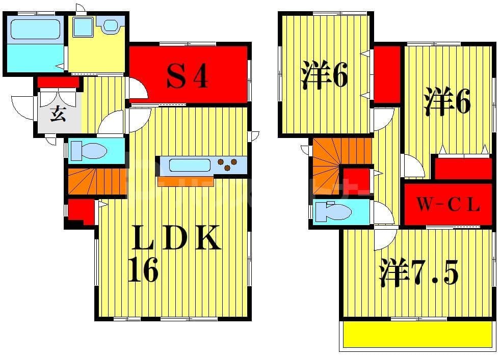 Preview floorplan of Kolet Matsudo Kamiyachigiri #03
