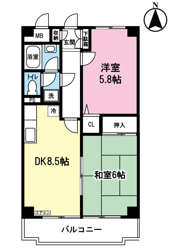 Preview floorplan of 🌷TC - Lumière Hiyoshi