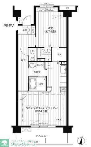 Preview floorplan of Corporate Higashi-Totsuka 310  