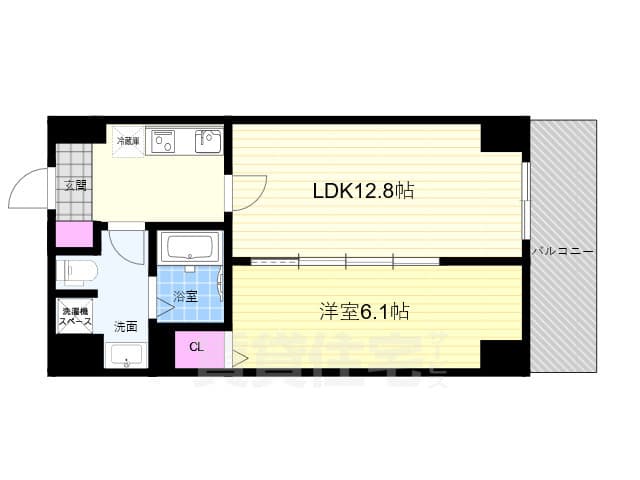 Preview floorplan of Art Shijo Horikawa ✨[RT]