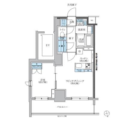 Preview floorplan of TENAS Ikeshita (TENAS Ikeshita)