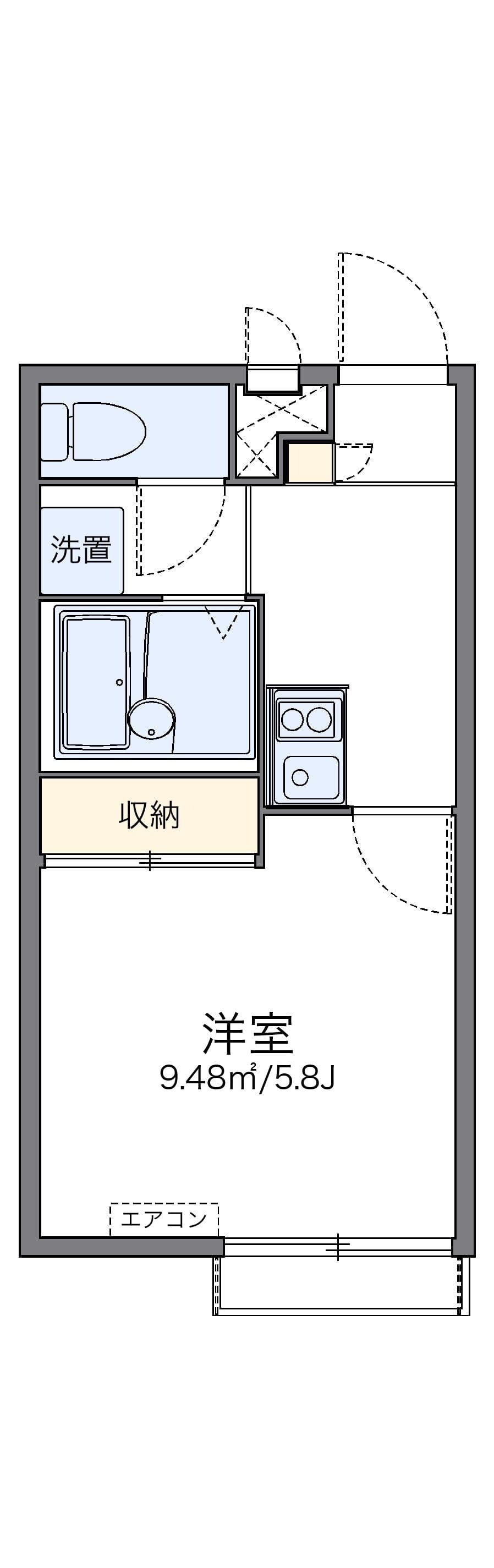 Preview floorplan of leopalace Haworth