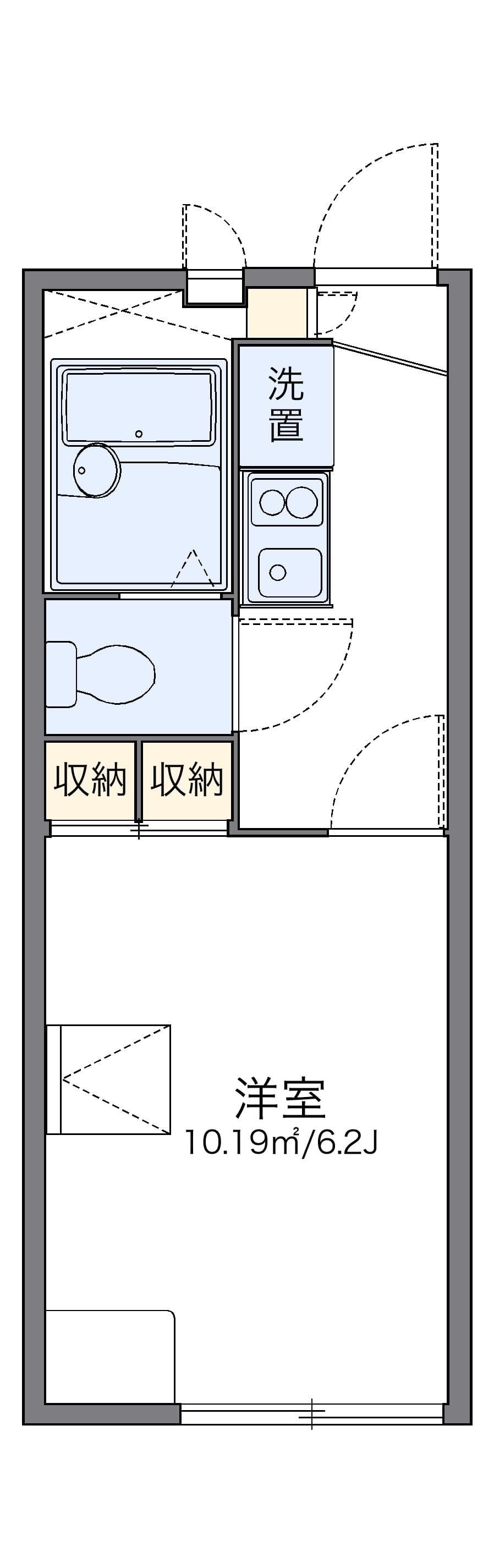 Preview floorplan of leopalace Iida