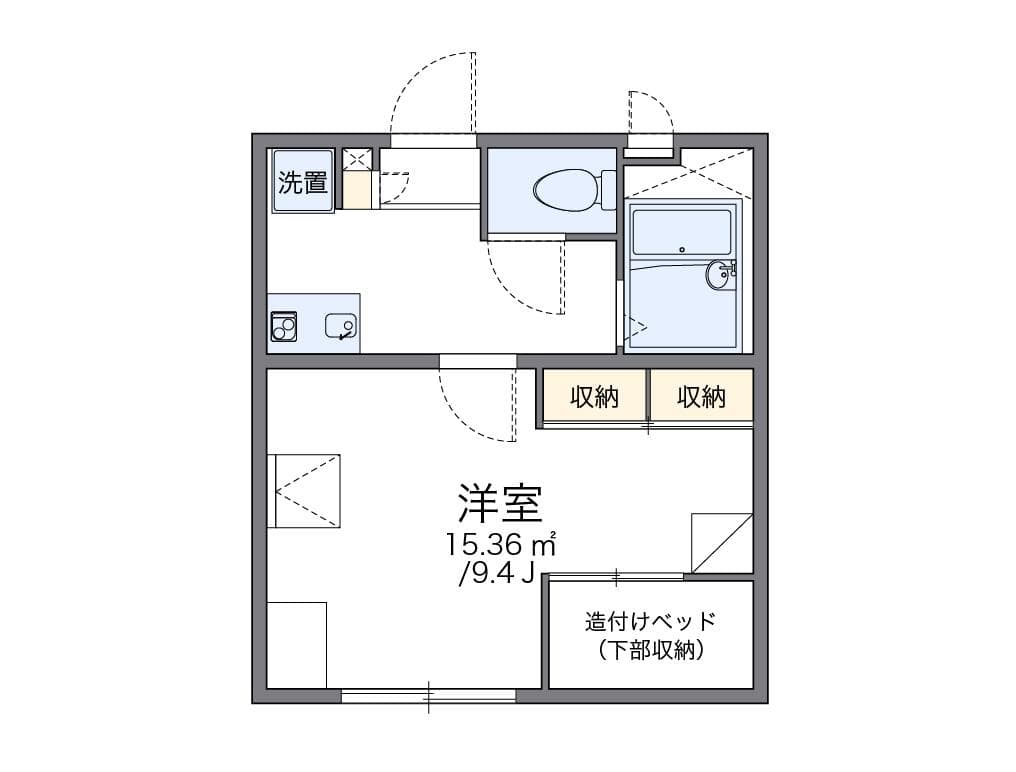 Preview floorplan of leopalace Musashigaoka II