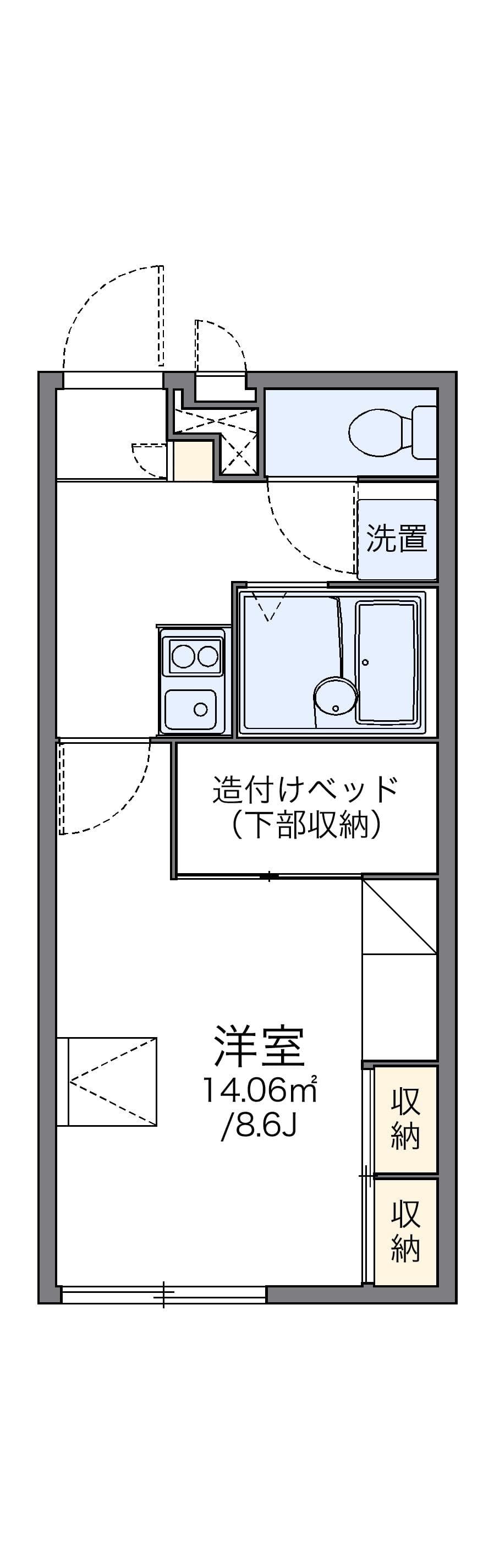 Preview floorplan of leopalace PESCA