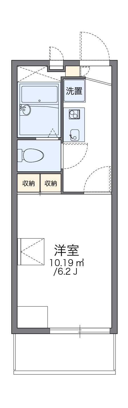 Preview floorplan of leopalace Shimizu