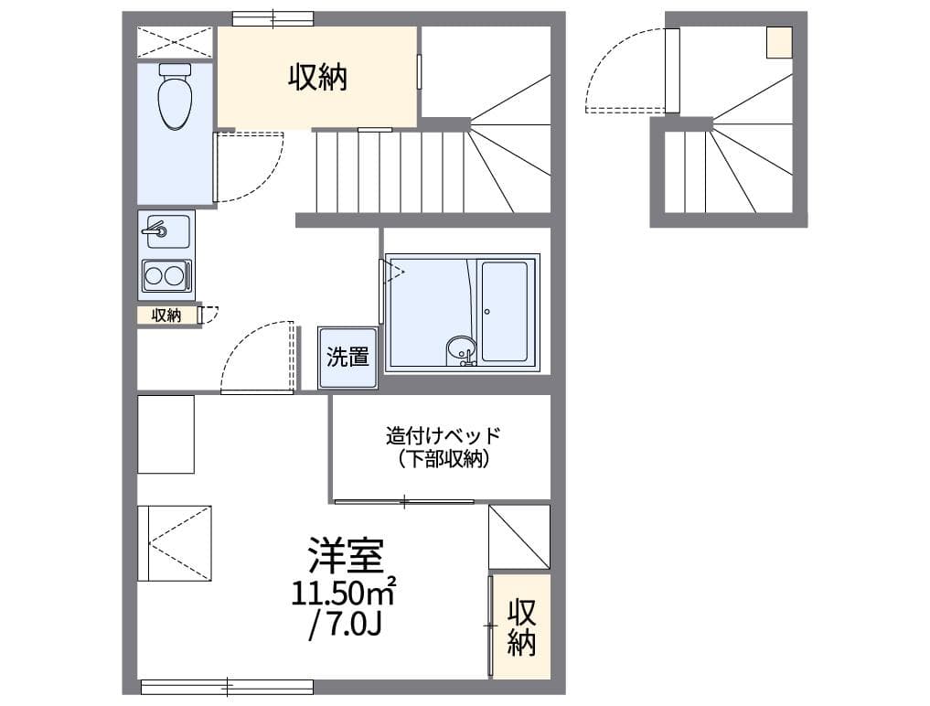 Preview floorplan of leopalace Yamayuri