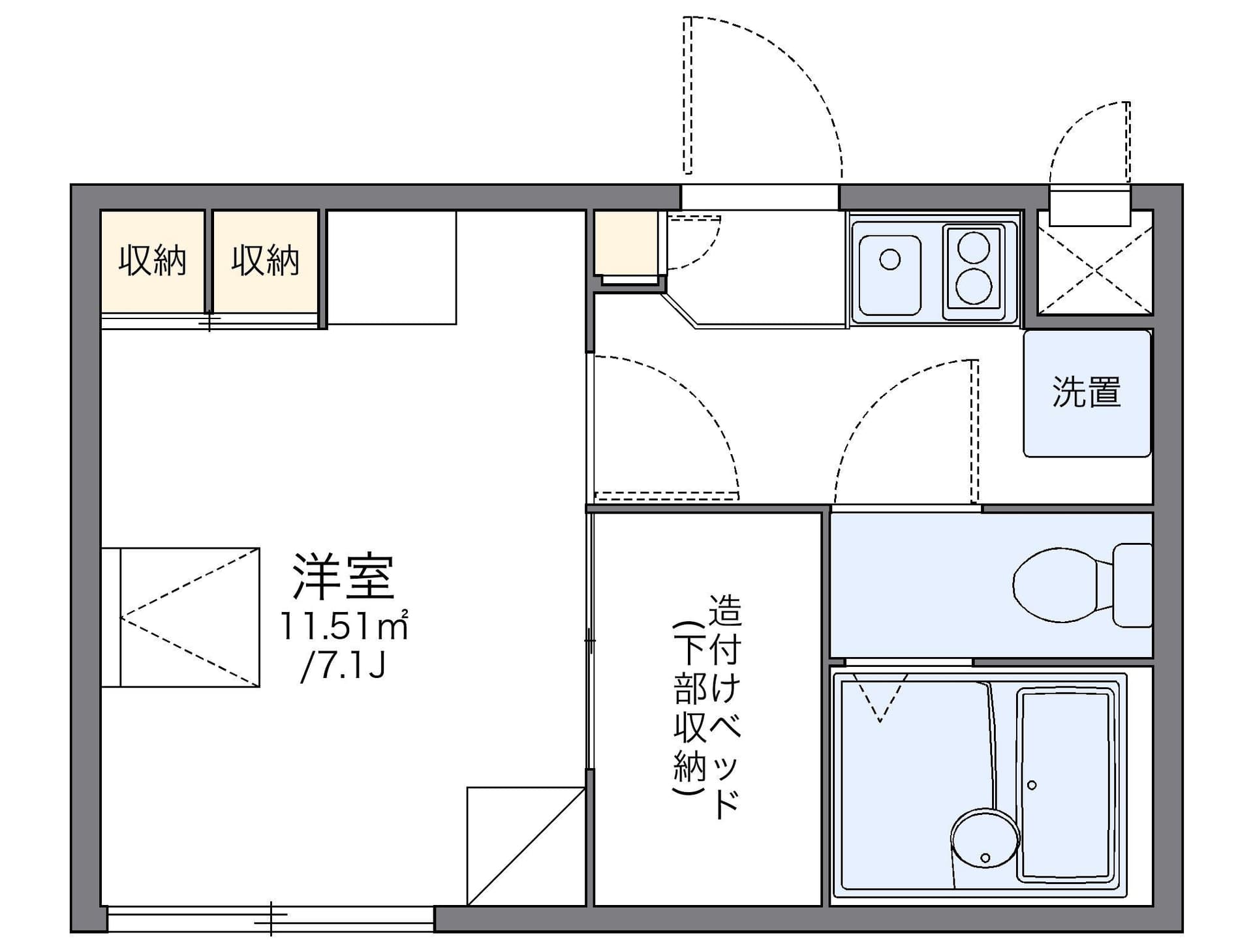 Preview floorplan of leopalace Sun Ikko