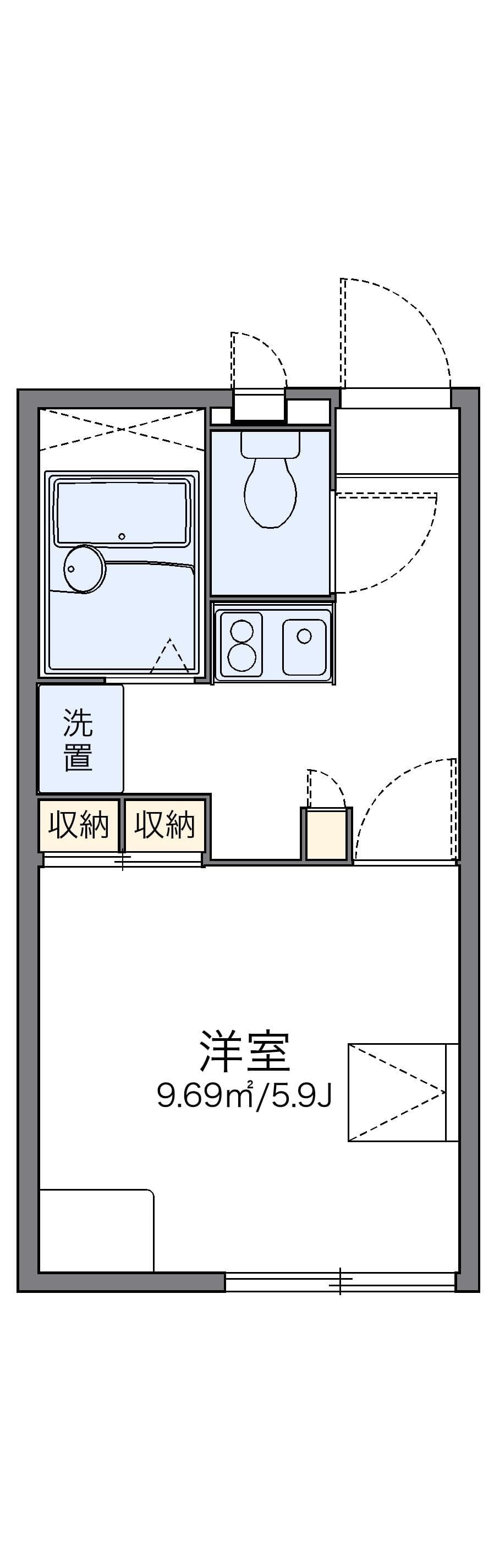 Preview floorplan of leopalace Youkaichi