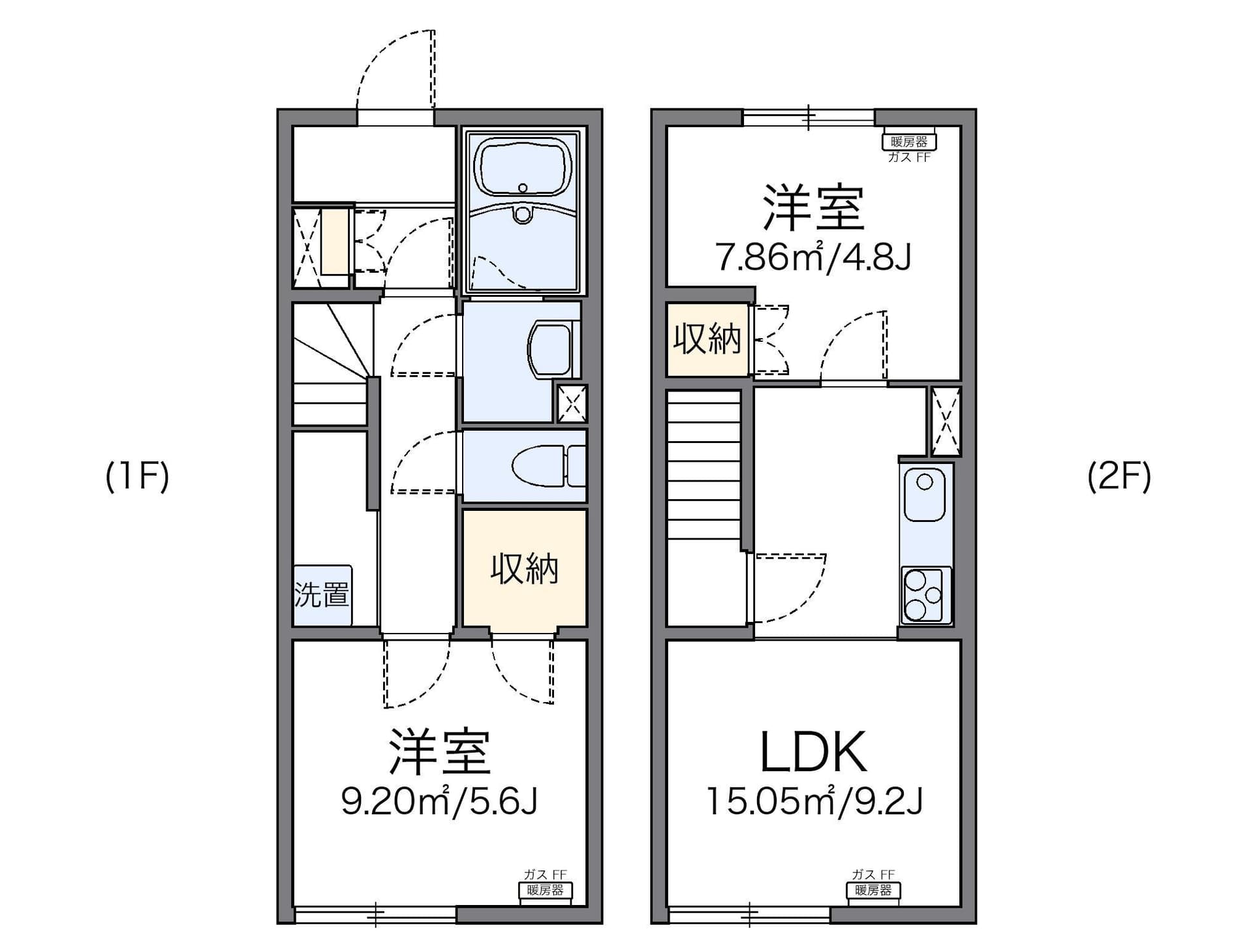Preview floorplan of LEONEXT Yours Wakatake