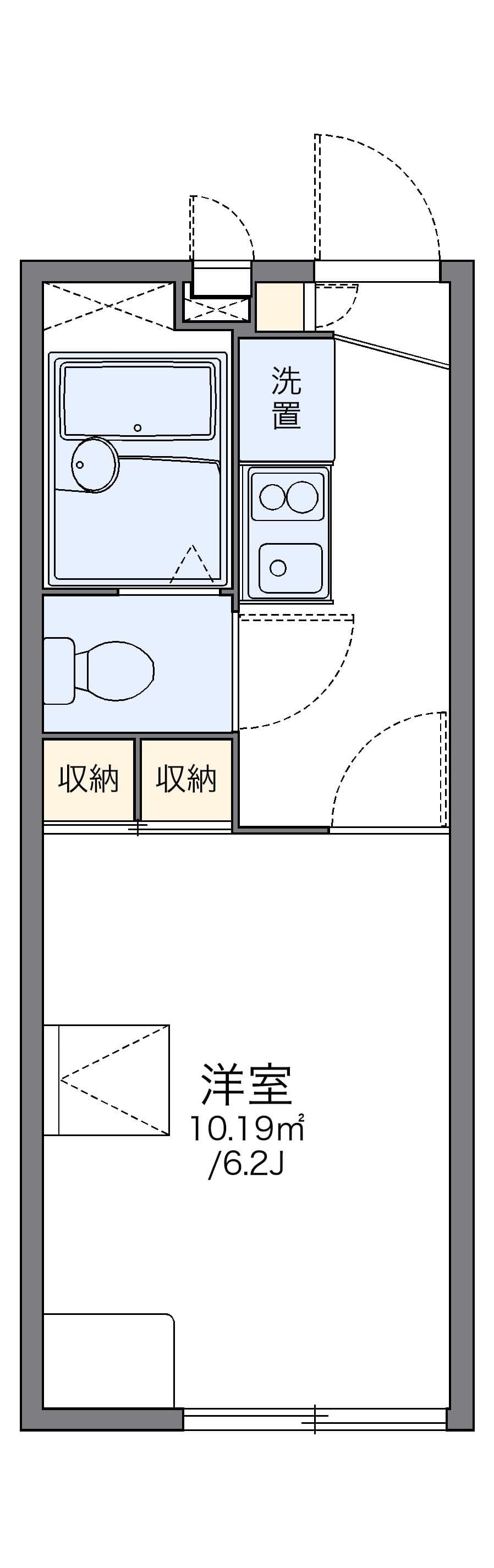 Preview floorplan of leopalace Eru・Viento