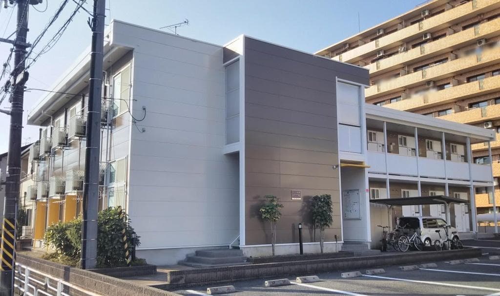 Main exterior of leopalace Minami Sasaguchi