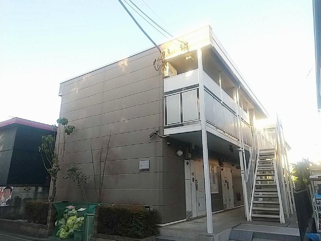 Main exterior of leopalace Recriture Tachikawa