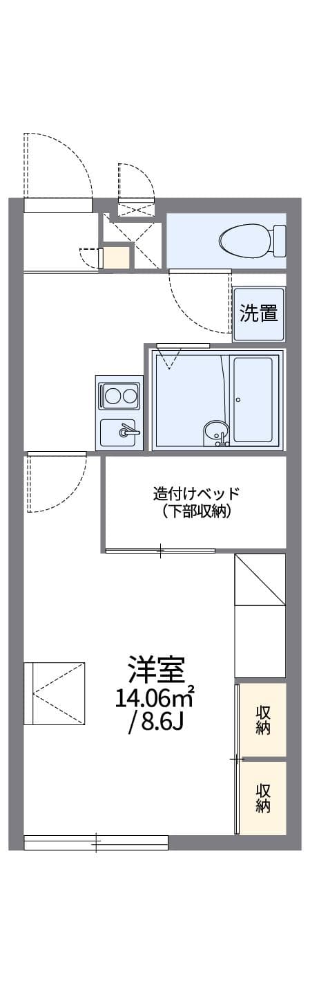 Preview floorplan of leopalace Espinaca I