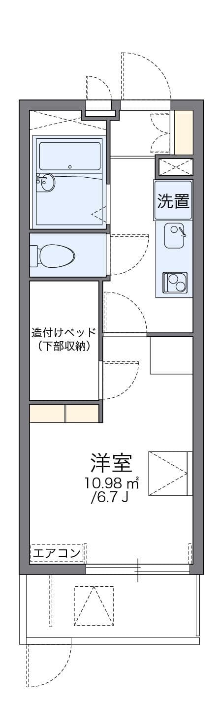 Preview floorplan of leopalace Puff