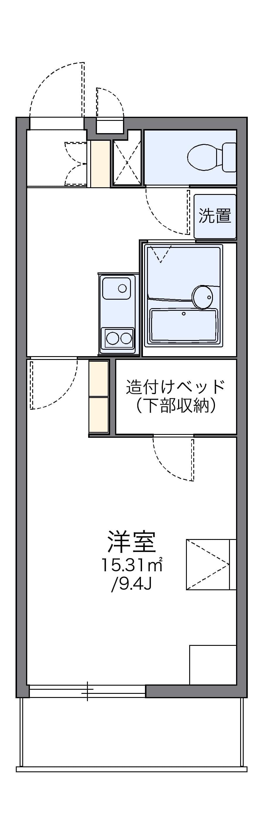Preview floorplan of leopalace Shihougaoka I