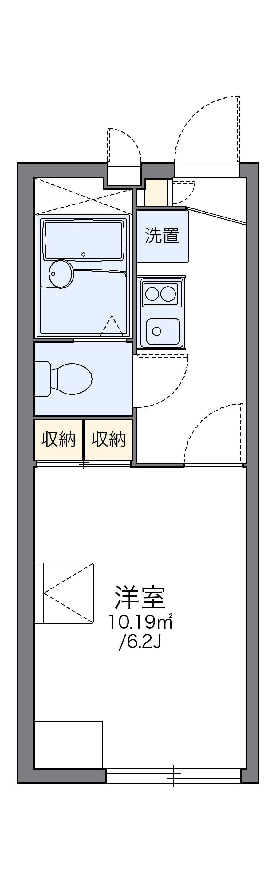 Preview floorplan of leopalace Hikari