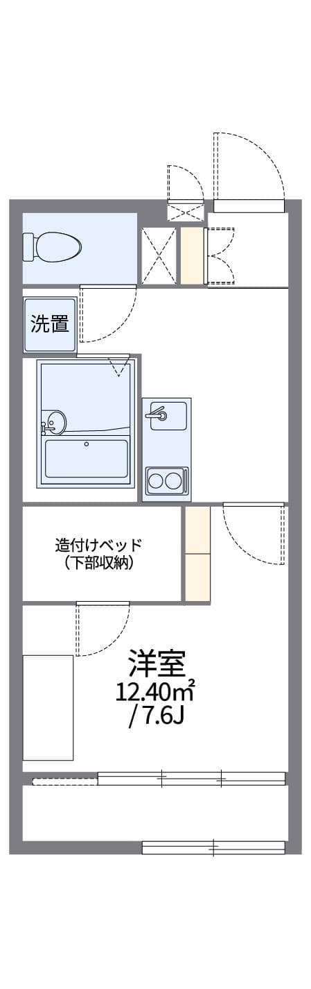 Preview floorplan of leopalace Utopia Shiraoka