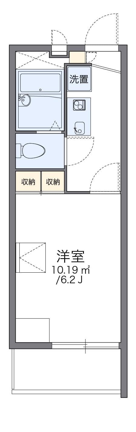 Preview floorplan of leopalace La・Terre