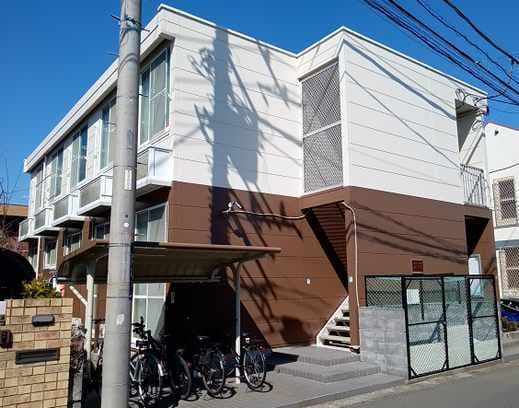 Main exterior of leopalace Maison Sakuradai