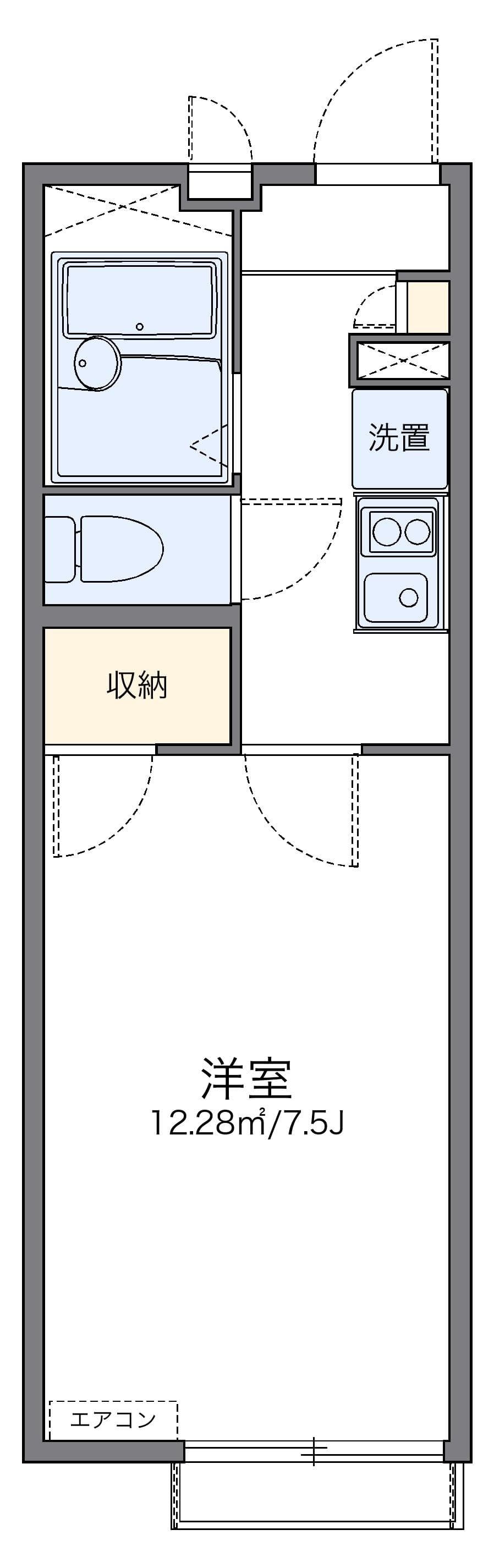 Preview floorplan of leopalace Asahigaoka
