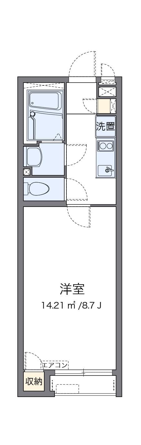 Preview floorplan of CLEINO Aperto Izumi Sano I