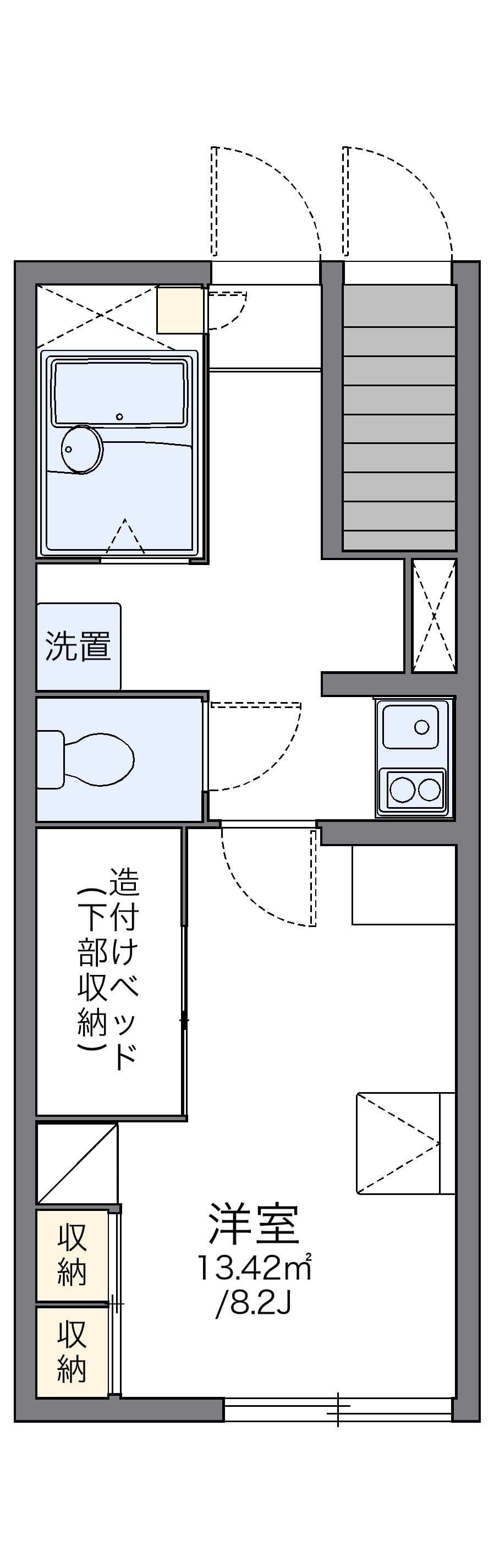 Preview floorplan of leopalace Sakuranbokan