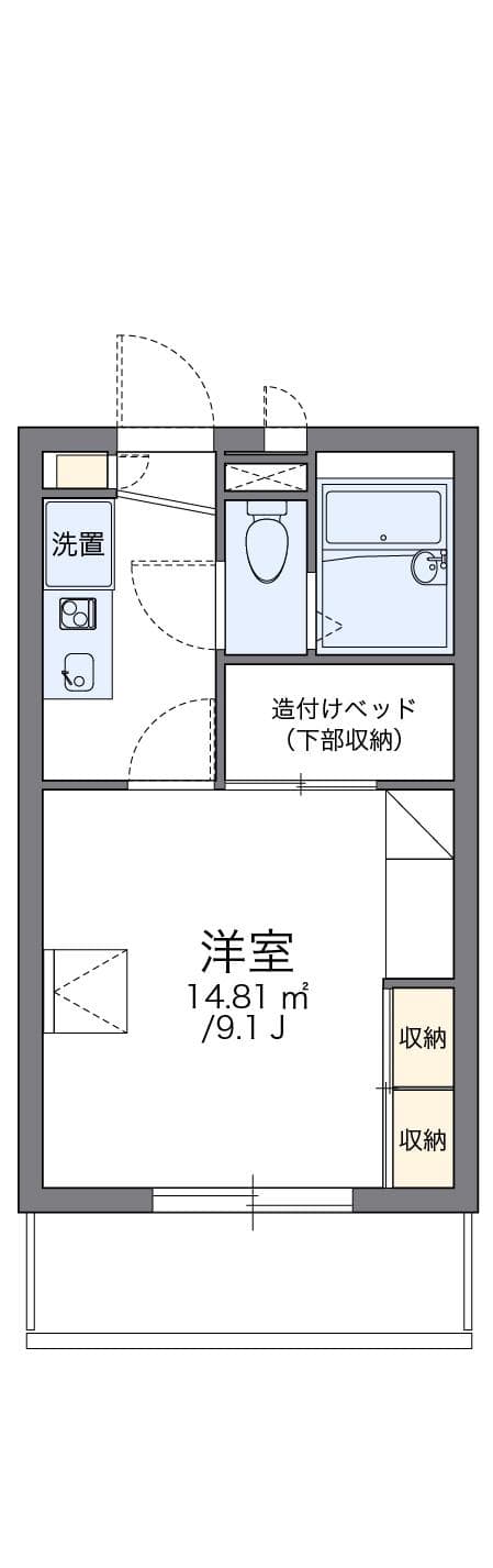 Preview floorplan of leopalace Al・Village