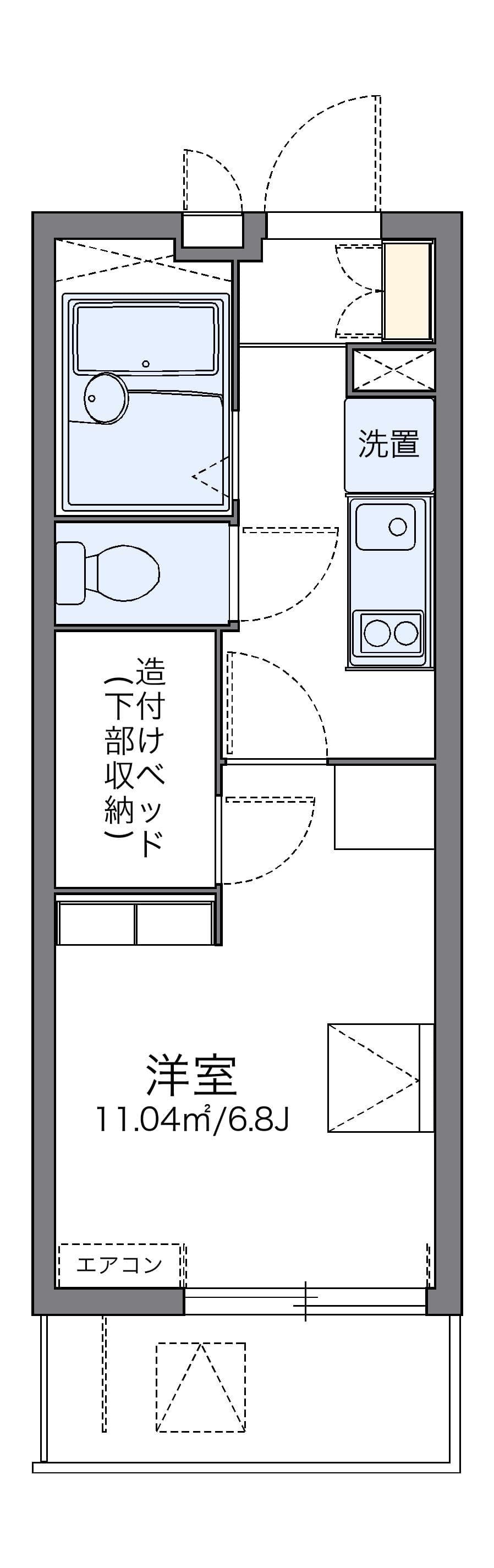 Preview floorplan of leopalace Dwell Sakuradai