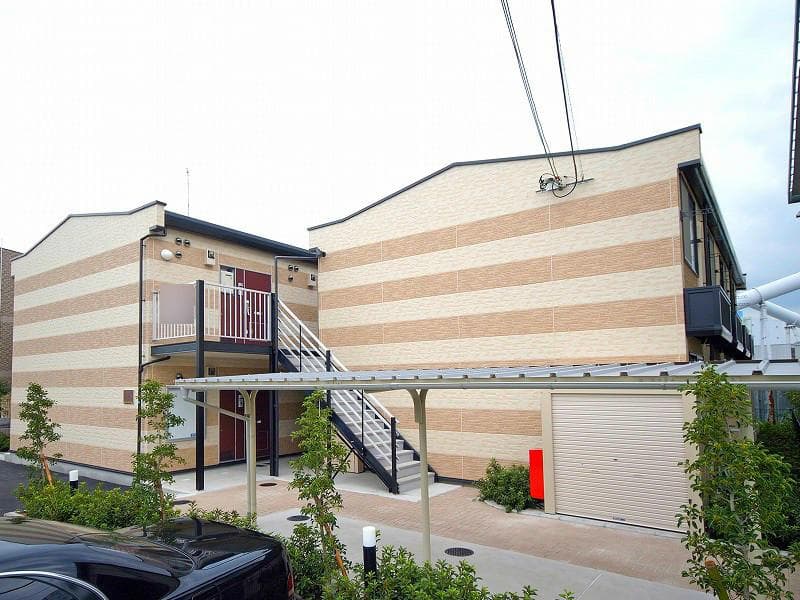 Main exterior of leopalace Minami Mitsushima