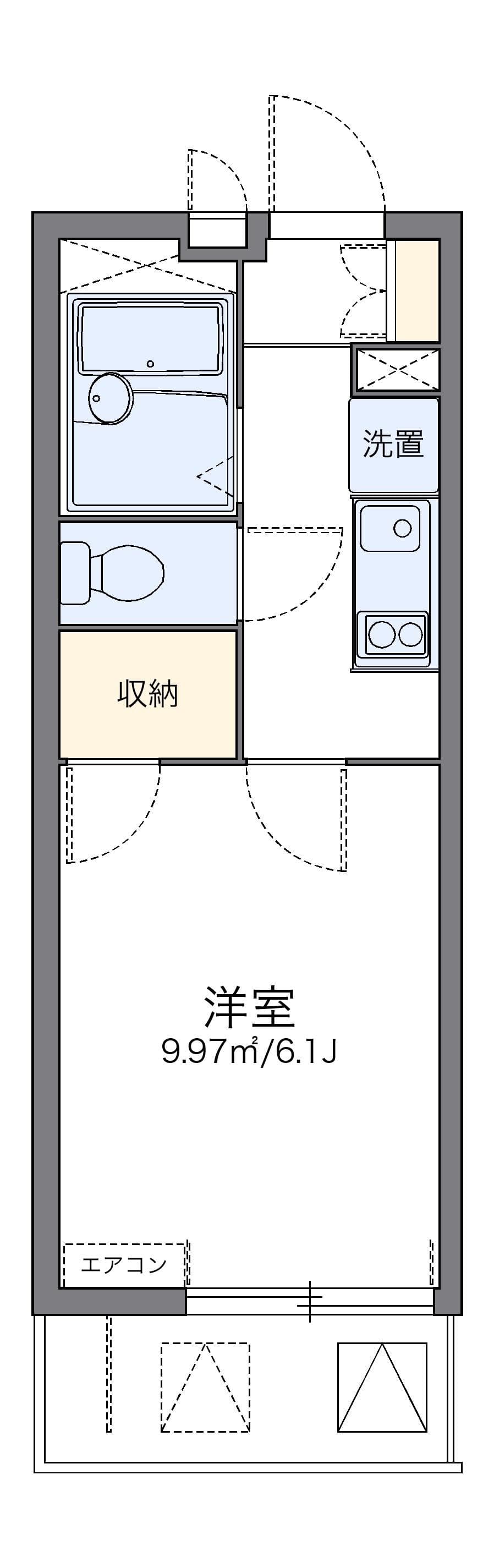 Preview floorplan of leopalace Trize 2