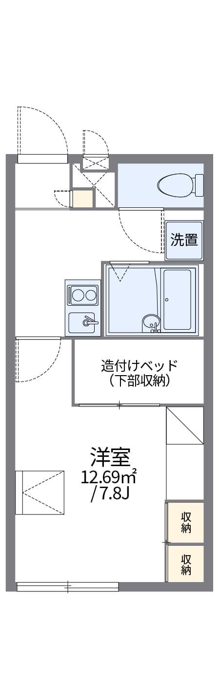 Preview floorplan of leopalace Planus Kizu