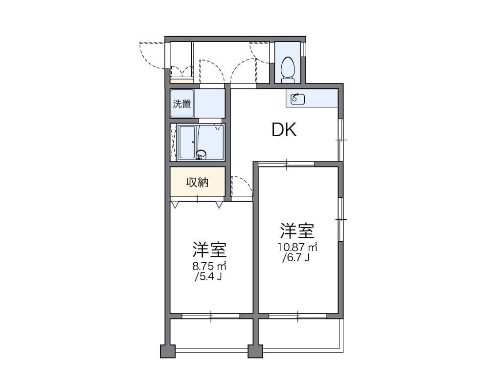 Preview floorplan of leopalace Kuze
