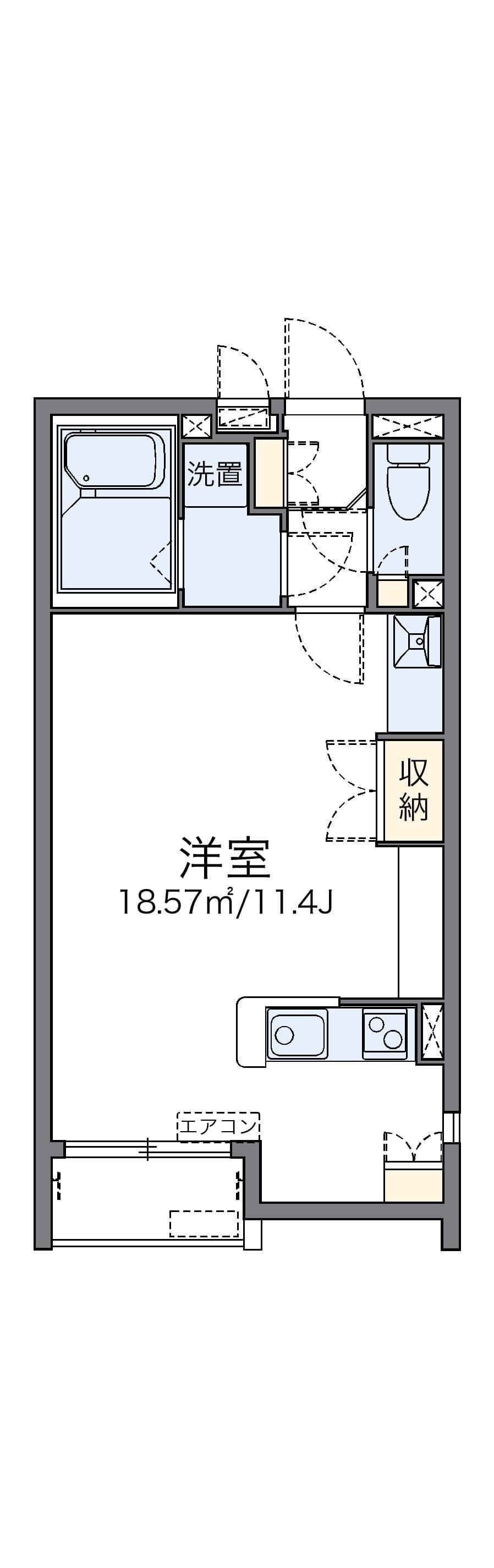 Preview floorplan of LEONEXT Yacho no Mori