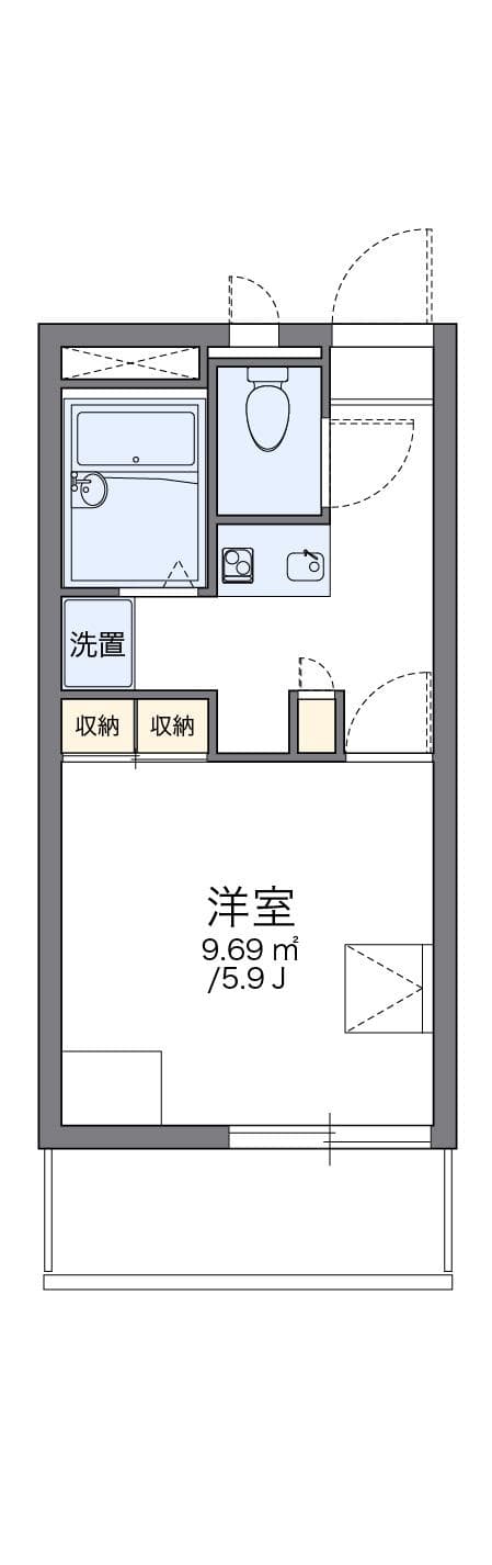 Preview floorplan of leopalace Bonheur