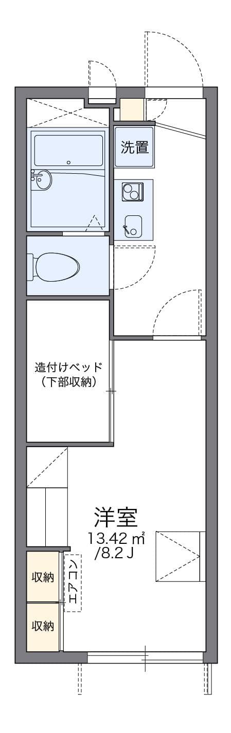 Preview floorplan of leopalace Mild Minami Kotani