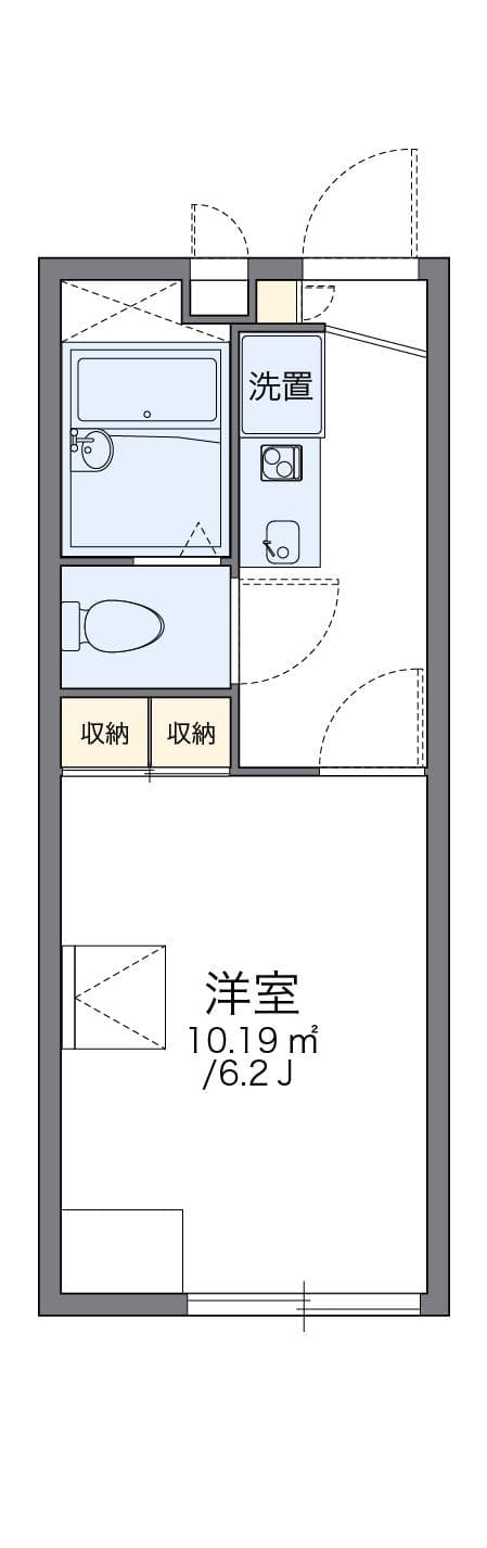 Preview floorplan of leopalace Kitanozaka
