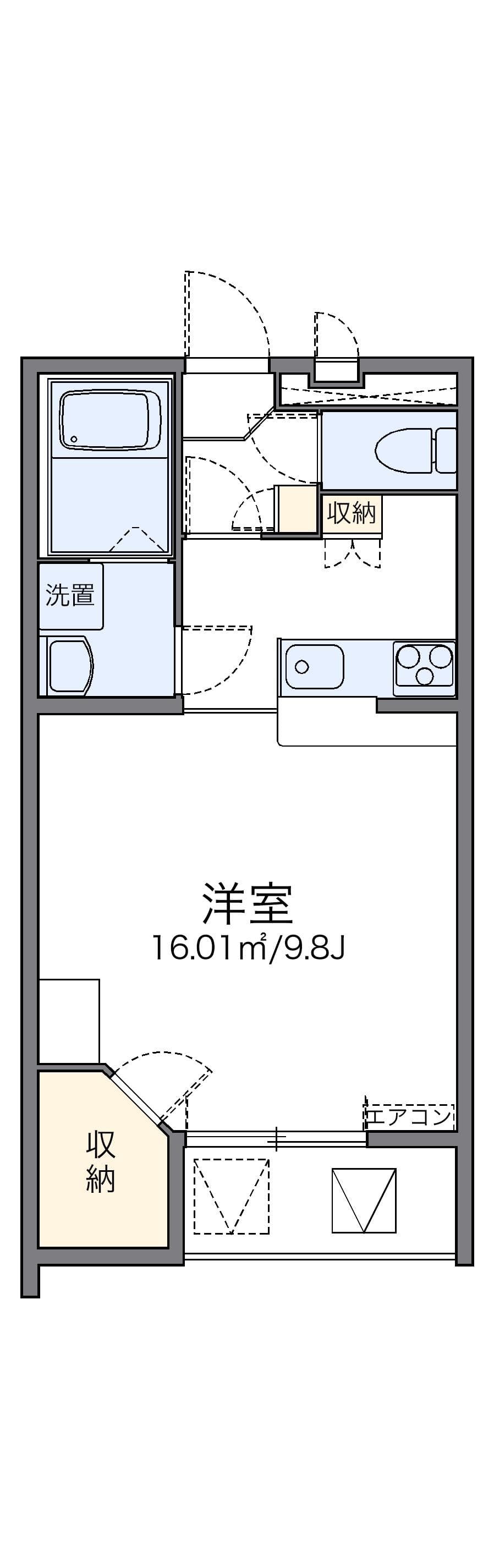 Preview floorplan of leopalace Abiko