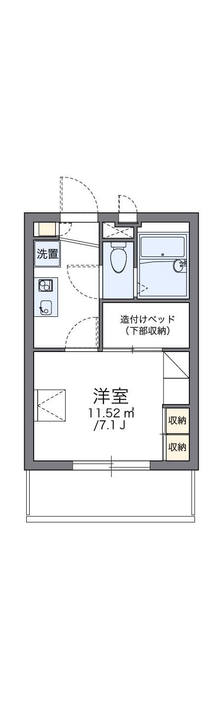 Preview floorplan of leopalace Hino OGM II