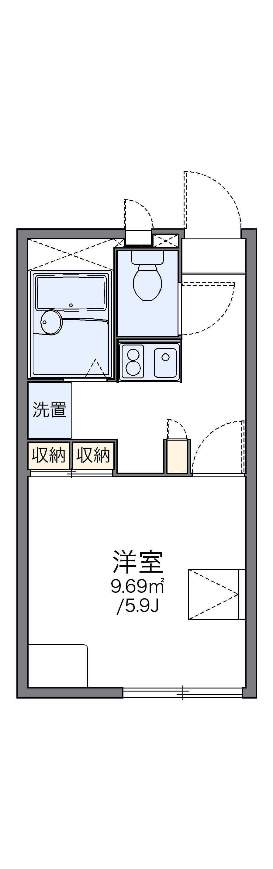 Preview floorplan of leopalace Lumiere Terao