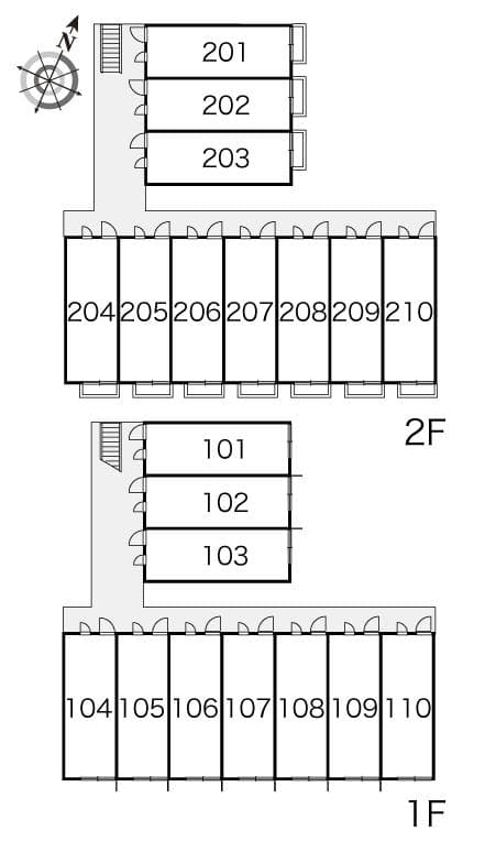Preview interior of leopalace Sun Minami Rinkan