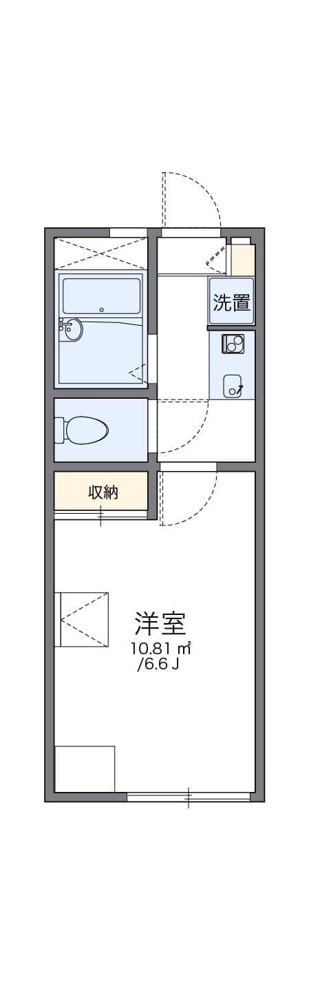 Preview floorplan of leopalace Gardinia Miyazawacho