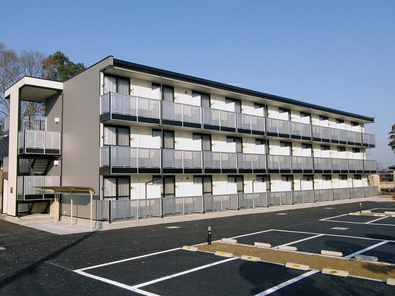 Main exterior of leopalace Ai Stay Tsukuba