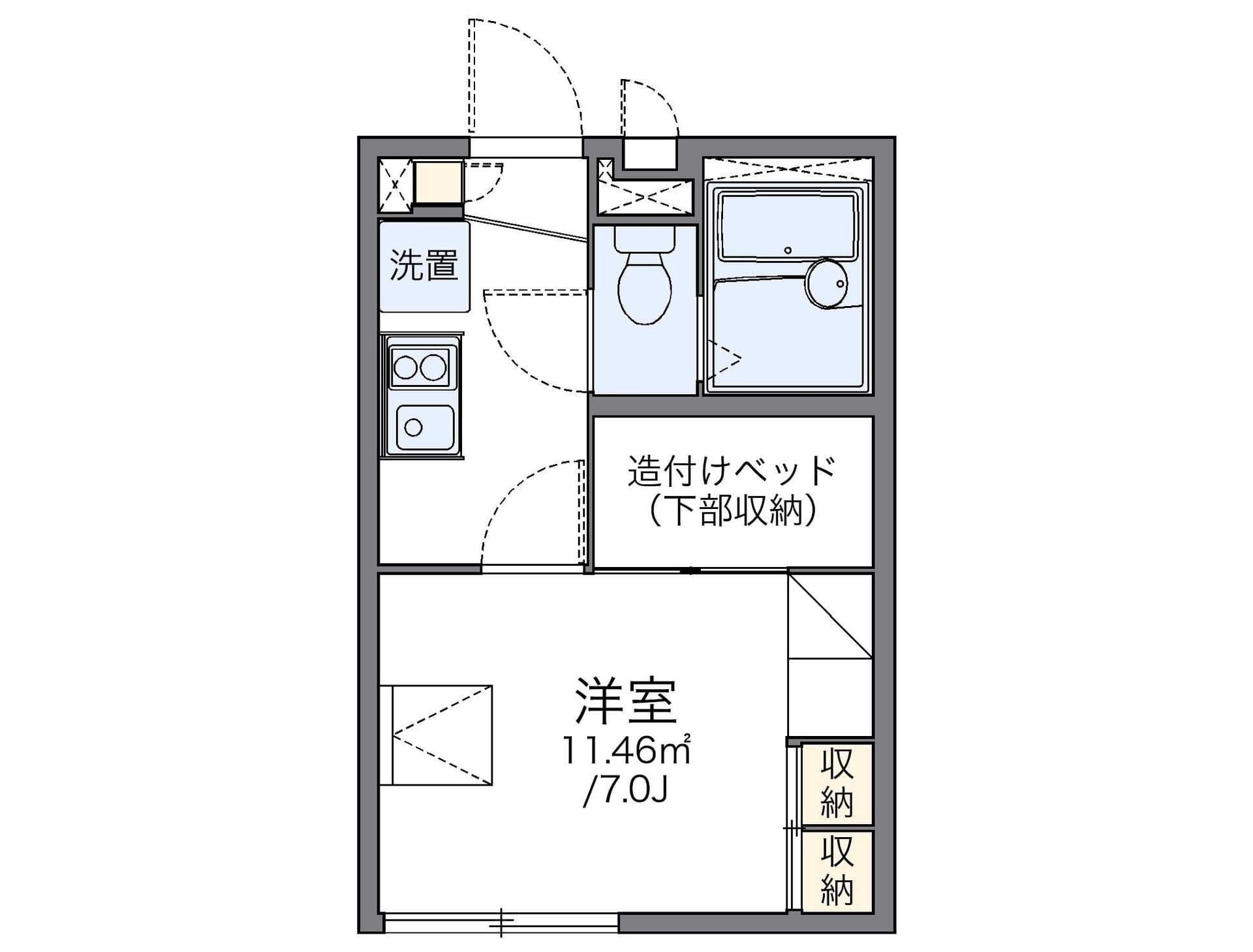 Preview floorplan of leopalace Milene KIDO